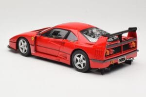 Ferrari F40 Competizione Test Version Rosso Hot Wheels 1:18 P9922 Pressofusione — immagine 7 di 8