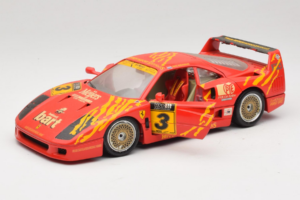 Ferrari F40 Evoluzione #3 Brummel Rosso 1987 Bburago 1:18 3022-P2 Pressofusione — immagine 2 di 8