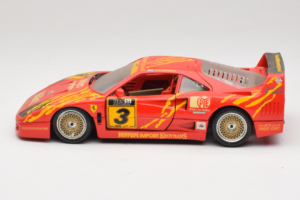 Ferrari F40 Evoluzione #3 Brummel Rosso 1987 Bburago 1:18 3022-P2 Pressofusione — immagine 4 di 8
