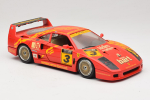 Ferrari F40 Evoluzione #3 Brummel Rosso 1987 Bburago 1:18 3022-P2 Pressofusione — immagine 6 di 8
