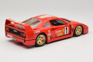 Ferrari F40 Evoluzione #1 Pirelli Rosso 1992 Bburago 1:18 3042-P1 Pressofusione — immagine 3 di 8
