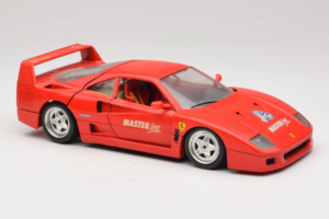 Ferrari F40 Evoluzione Rosso Master Line Bburago 1:18 3042-M1 Pressofusione — immagine 6 di 8