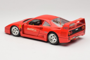 Ferrari F40 Evoluzione Rosso Master Line Bburago 1:18 3042-M1 Pressofusione — immagine 7 di 8