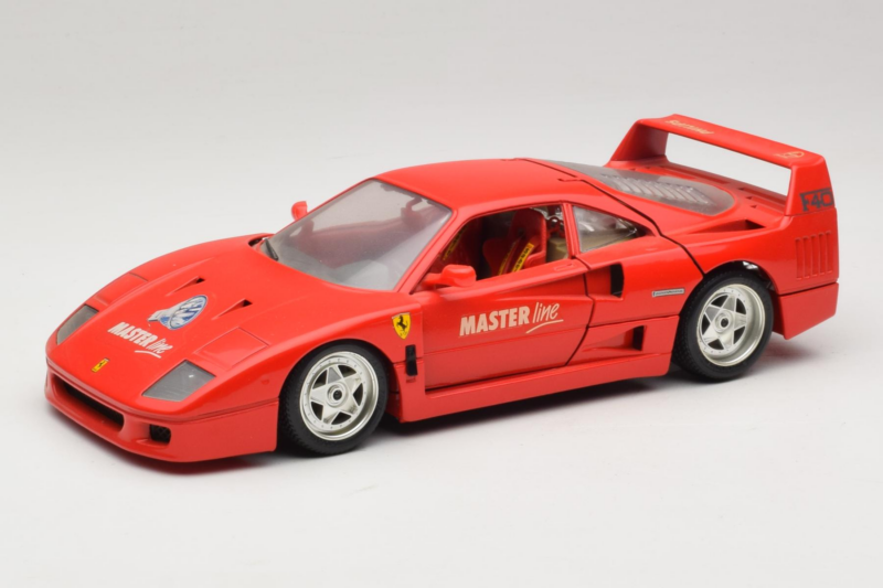 Ferrari F40 Evoluzione Rosso Master Line Bburago 1:18 3042-M1 Pressofusione