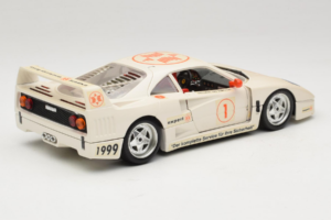 Ferrari F40 #1 Expert Bianco 1987 Bburago 1:18 3332-W2 Pressofusione — immagine 3 di 8