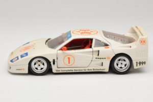 Ferrari F40 #1 Expert Bianco 1987 Bburago 1:18 3332-W2 Pressofusione — immagine 4 di 8