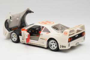 Ferrari F40 #1 Expert Bianco 1987 Bburago 1:18 3332-W2 Pressofusione — immagine 5 di 8