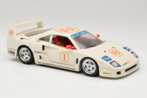 Ferrari F40 #1 Expert Bianco 1987 Bburago 1:18 3332-W2 Pressofusione — immagine 6 di 8