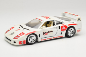 Ferrari F40 Kart-o-Mania Bianco Bburago 1:18 3332-W3 Pressofusione
