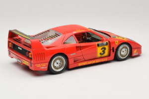 Ferrari F40 Kroymans #3 D. Waaijenberg Edizione Limitata 1994 Bburago 1:18 3032-L2 Pressofusione — immagine 3 di 8