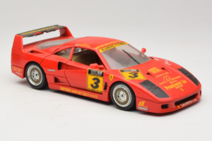 Ferrari F40 Kroymans #3 D. Waaijenberg Edizione Limitata 1994 Bburago 1:18 3032-L2 Pressofusione — immagine 6 di 8