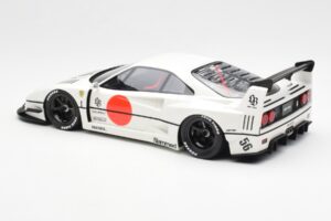 Ferrari F40 Liberty Walk Bianco GT Spirit 1:18 GT470 Resina — immagine 4 di 5