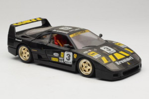 Ferrari F40 Magneti Marelli #3 Nero Bburago 1:18 3022-B1 Pressofusione — immagine 6 di 8