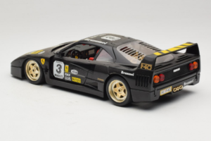 Ferrari F40 Magneti Marelli #3 Nero Bburago 1:18 3022-B1 Pressofusione — immagine 7 di 8