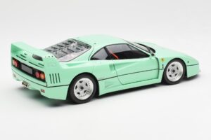 Ferrari F40 Verde Menta Kyosho 1:18 08416MG Pressofusione — immagine 4 di 10