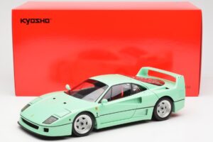 Ferrari F40 Verde Menta Kyosho 1:18 08416MG Pressofusione — immagine 10 di 10