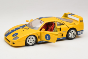 Ferrari F40 #1 Giallo Bauer Edizione Limitata 100 pezzi Bburago 1:18 BSR001 Pressofusione — immagine 2 di 8