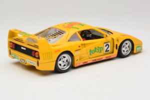 Ferrari F40 Totip Jolly Club #2 Giallo Bburago 1:18 3332-Y1 Pressofusione — immagine 3 di 8