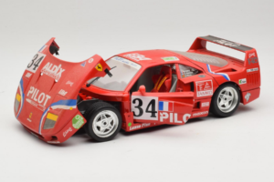 Ferrari F40 LM Pilot #34 Ferte / Thavenin / Palau 24 Hours of Le Mans 1995 Rosso Bburago 1:18 3032-P3 Pressofusione — immagine 2 di 8