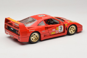 Ferrari F40 #3 Pirelli Rosso 1987 Bburago 1:18 3332-P4 Pressofusione — immagine 3 di 8