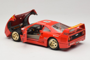 Ferrari F40 #3 Pirelli Rosso 1987 Bburago 1:18 3332-P4 Pressofusione — immagine 5 di 8