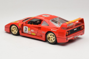 Ferrari F40 #3 Pirelli Rosso 1987 Bburago 1:18 3332-P4 Pressofusione — immagine 7 di 8