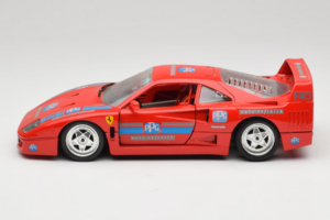 Ferrari F40 PPG Auto Refinish Rosso Bburago 1:18 3332-P1 Pressofusione — immagine 4 di 8