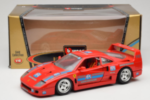 Ferrari F40 PPG Auto Refinish Rosso Bburago 1:18 3332-P1 Pressofusione — immagine 8 di 8