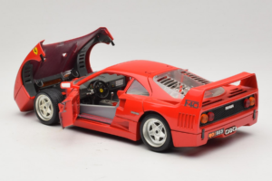 Ferrari F40 Rosso Diamond Edition Bburago 1:18 3022-P1 Pressofusione — immagine 5 di 8