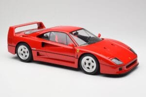 Ferrari F40 Rosso Corsa Norev 1:12 127900 Pressofusione — immagine 4 di 6