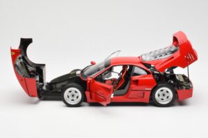 Ferrari F40 Rosso Corsa Kyosho 1:18 08416R2 Pressofusione — immagine 5 di 10