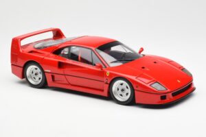 Ferrari F40 Rosso Corsa Kyosho 1:18 08416R2 Pressofusione — immagine 8 di 10