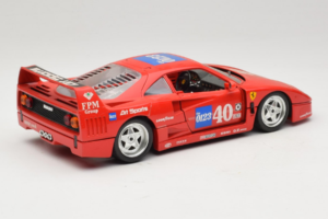 Ferrari F40 #40 the0123 Rosso 1987 Bburago 1:18 3332-P5 Pressofusione — immagine 3 di 8