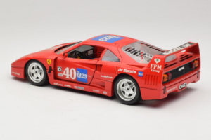 Ferrari F40 #40 the0123 Rosso 1987 Bburago 1:18 3332-P5 Pressofusione — immagine 7 di 8