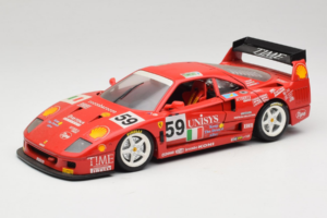 Ferrari F40 LM Unisys #59 Ota / P. Nappi / R. Donovan 24 Hours of Le Mans 1996 Bburago 1:18 3032-U1 Pressofusione