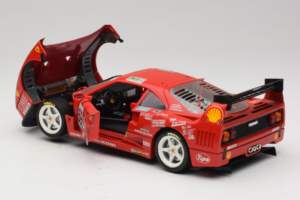 Ferrari F40 LM Unisys #59 Ota / P. Nappi / R. Donovan 24 Hours of Le Mans 1996 Bburago 1:18 3032-U1 Pressofusione — immagine 5 di 8