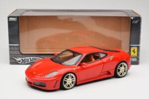 Ferrari F430 Rosso Hot Wheels 1:18 G7160 Pressofusione — immagine 8 di 8