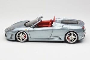 Ferrari F430 Spider Blue Metallic Hot Wheels 1:18 H3074 Pressofusione — immagine 4 di 8
