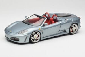Ferrari F430 Spider Blue Metallic Hot Wheels 1:18 H3074 Pressofusione