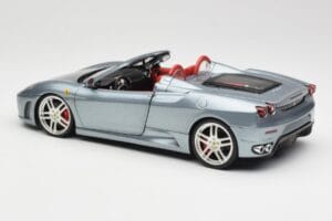 Ferrari F430 Spider Blue Metallic Hot Wheels 1:18 H3074 Pressofusione — immagine 7 di 8