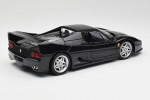 Ferrari F50 Nero Hot Wheels 1:18 23910 Pressofusione — immagine 3 di 8