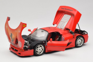 Ferrari F50 Braccio & Gotz M. Schumacher Edizione Firma Bburago 1:18 MS Pressofusione — immagine 2 di 8