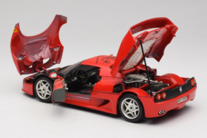 Ferrari F50 Braccio & Gotz M. Schumacher Edizione Firma Bburago 1:18 MS Pressofusione — immagine 5 di 8