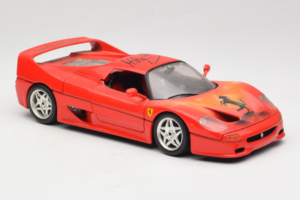 Ferrari F50 Braccio & Gotz M. Schumacher Edizione Firma Bburago 1:18 MS Pressofusione — immagine 6 di 8