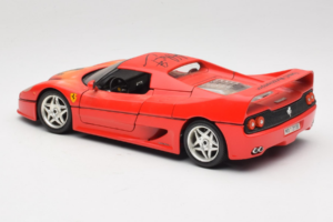 Ferrari F50 Braccio & Gotz M. Schumacher Edizione Firma Bburago 1:18 MS Pressofusione — immagine 7 di 8
