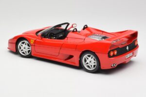 Ferrari F50 Cabriolet Rosso Bburago 1:18 3352 Pressofusione — immagine 7 di 8