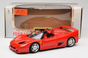 Ferrari F50 Cabriolet Rosso Bburago 1:18 3352 Pressofusione — immagine 8 di 8
