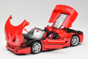 Ferrari F50 Cabriolet Rosso Corsa Maisto 1:18 50246 Pressofusione — immagine 2 di 8