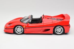 Ferrari F50 Cabriolet Rosso Corsa Maisto 1:18 50246 Pressofusione — immagine 4 di 8