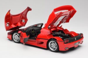 Ferrari F50 Cabriolet Rosso Corsa Maisto 1:18 50246 Pressofusione — immagine 5 di 8